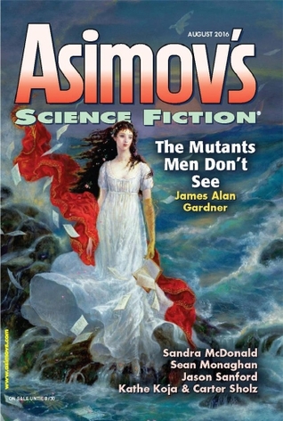 Asimov's Science Fiction August 2016 magazine cover